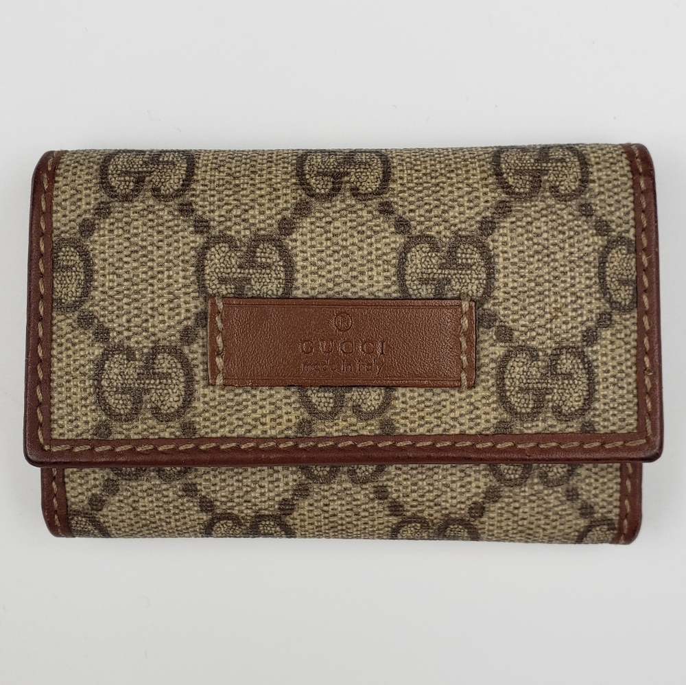 [Authentic Gucci] GUCCI GG Supreme key case